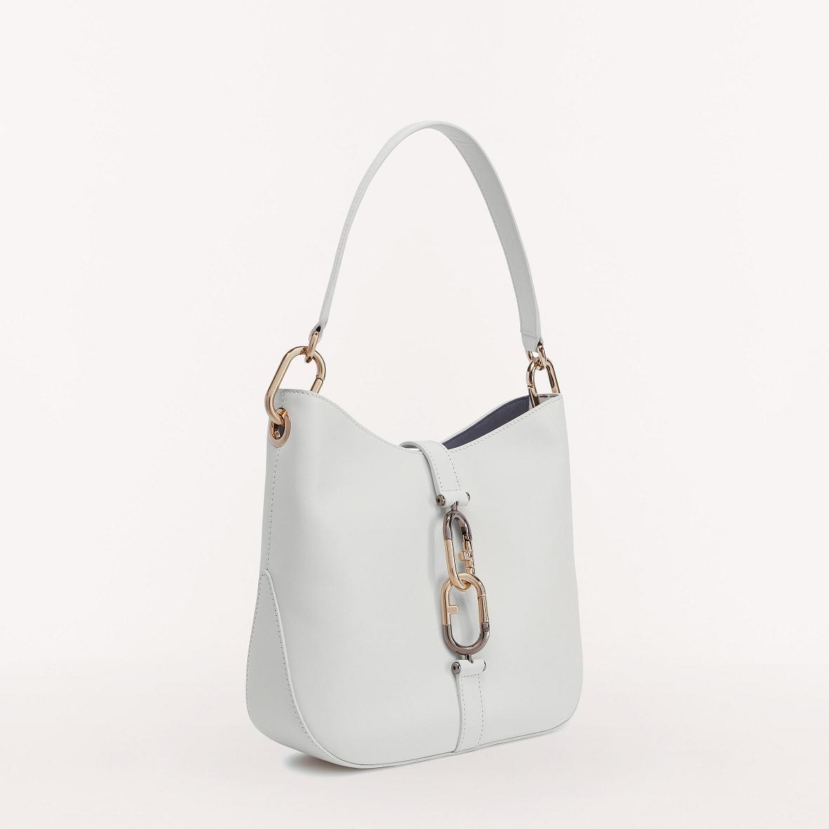 Furla Sirena Tasker Udsalg - Crossbody Dame Hvide JAC628154